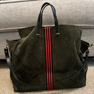 Clare V Simple Tote Army Green
